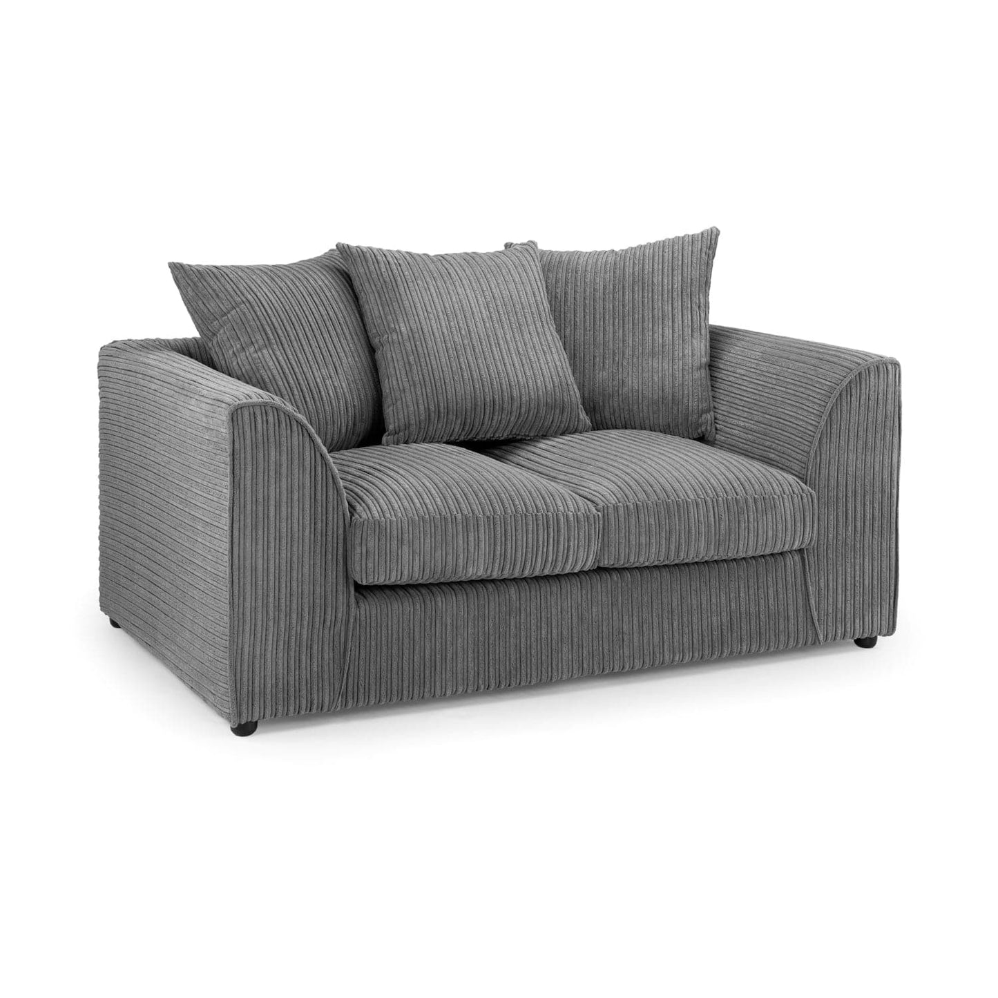 Oxford 2 Seater Sofa in Grey Jumbo Cord