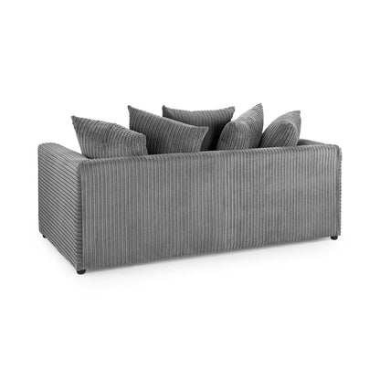 Oxford 3 Seater Sofa in Grey Jumbo Cord