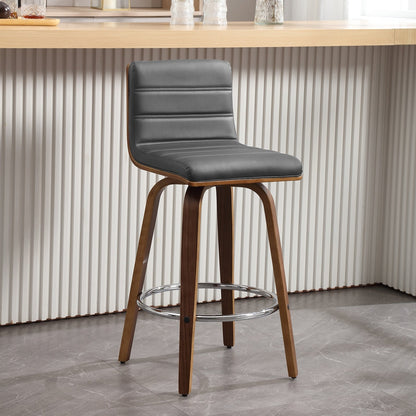 26/29 Faux Leather Swivel Bar/Counter Stools, Set of 2/3