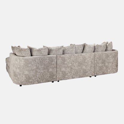 Shoreditch Scatterback U-Shape Corner Sofa – Truffle