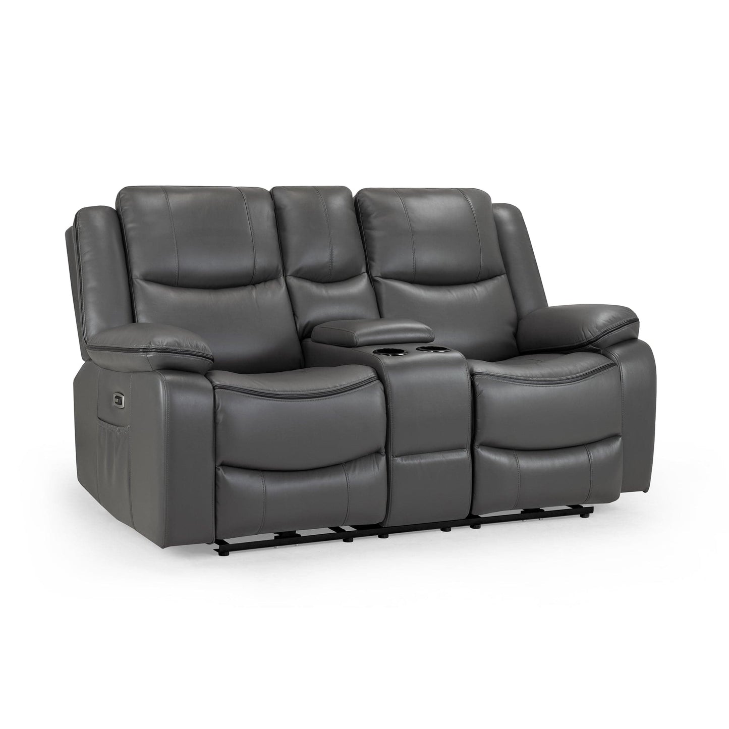 Dexter Electric Recliner Sofa Grey 2 Seater