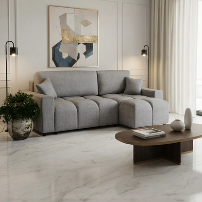 Sienna Sofabed Grey Universal Corner