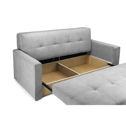 Sol Sofabed Grey 3 Seater