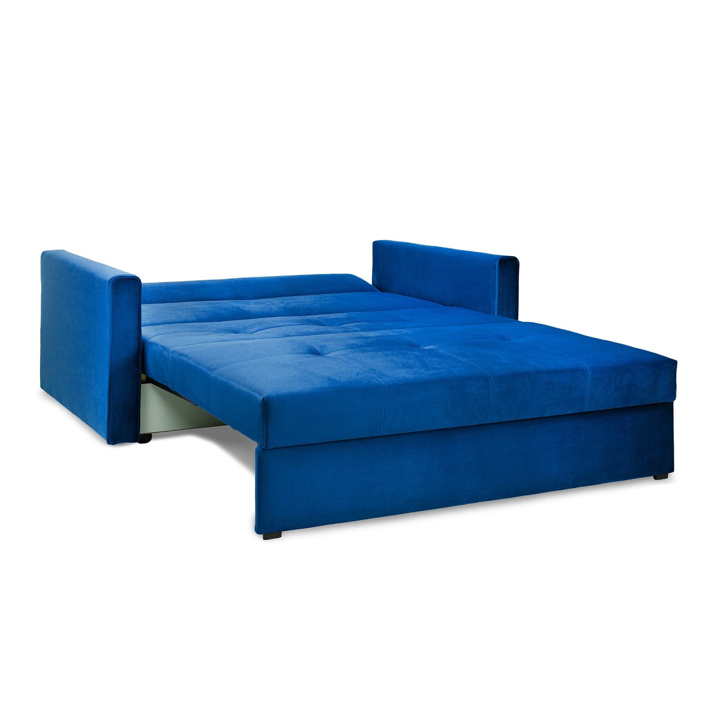 Sol Sofabed Plush Blue 2 Seater