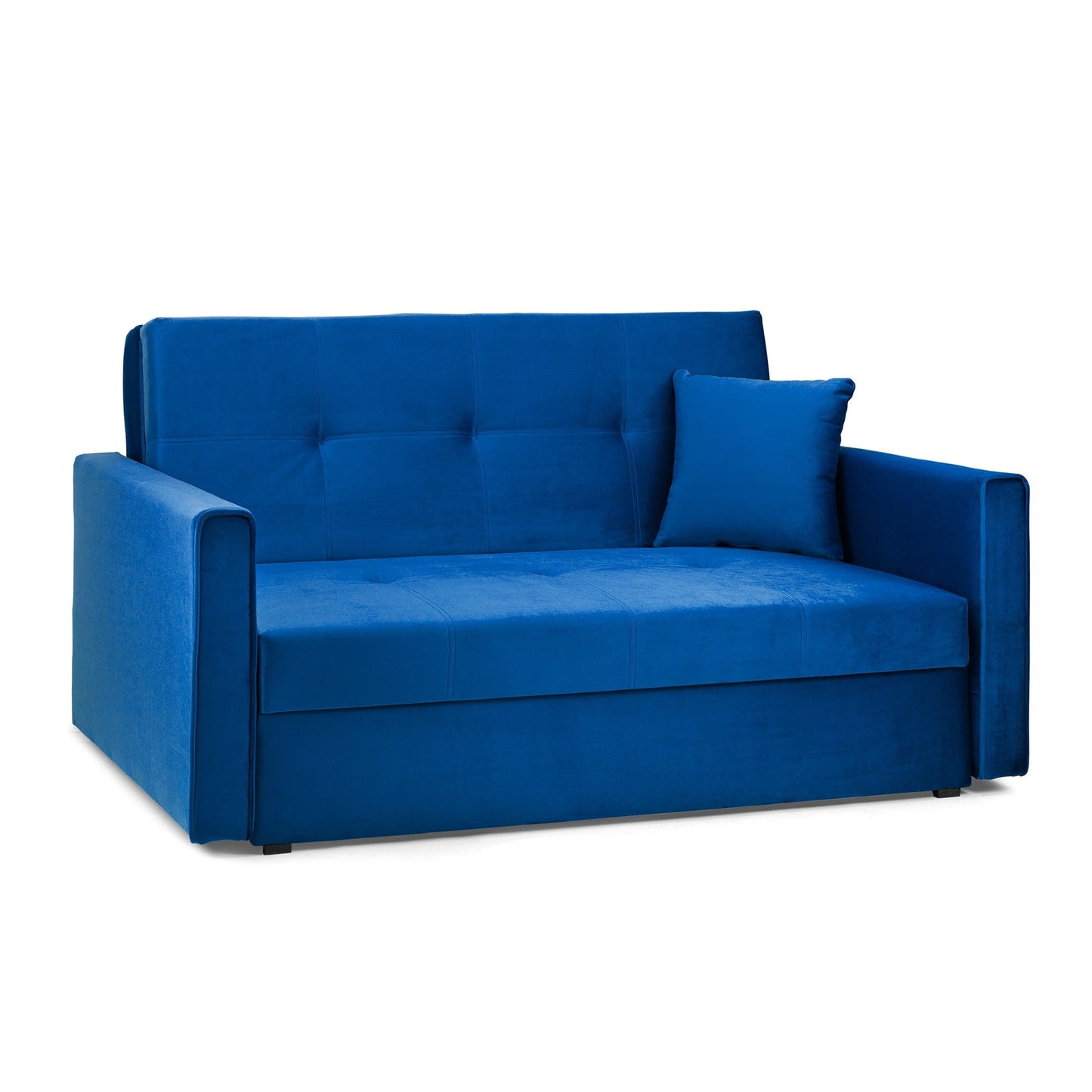 Sol Sofabed Plush Teal 2 Seater