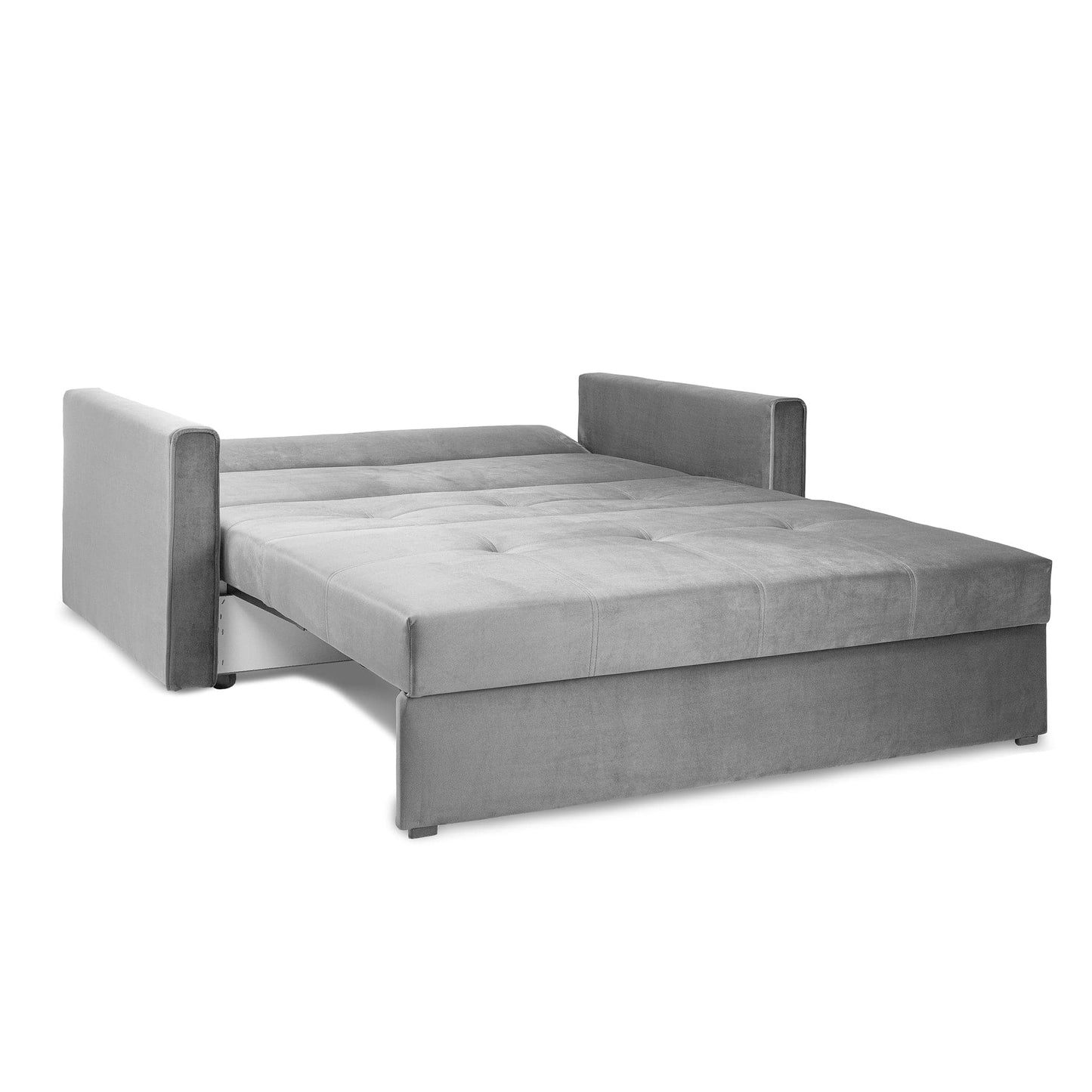 Sol Sofabed Plush Grey 2 Seater