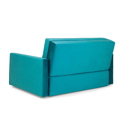 Sol Sofabed Plush Teal 2 Seater