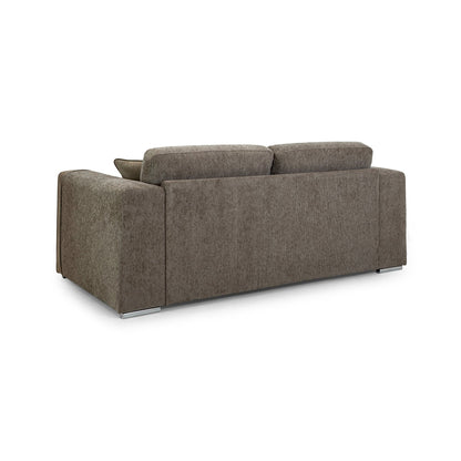 Turin Sofa Mocha 3 Seater