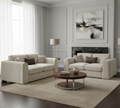 Turin Sofa Beige 3+2 Set