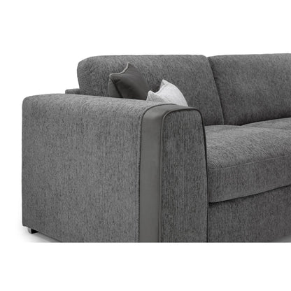 Turin Sofa Grey Large Corner