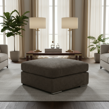 Turin Sofa Mocha Footstool