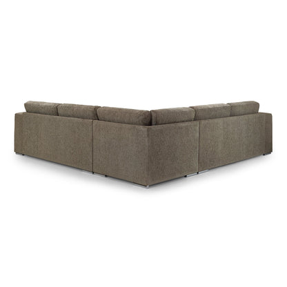Turin Sofa Mocha Large Corner