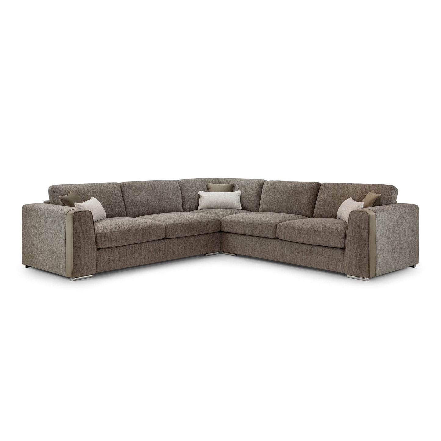 Turin Sofa Beige Large Corner