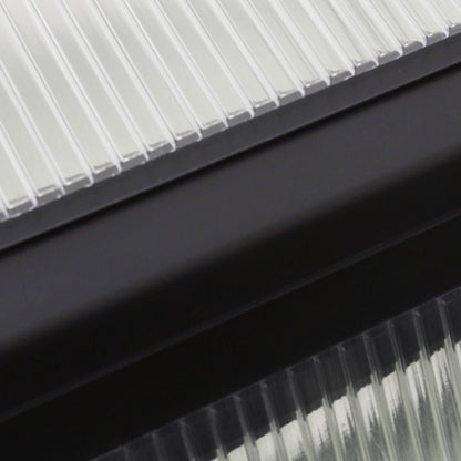 VEIKOUS Aluminum Walk-In Garden Greenhouse Kit with Adjustable Roof Vent and Lockable Door Grey