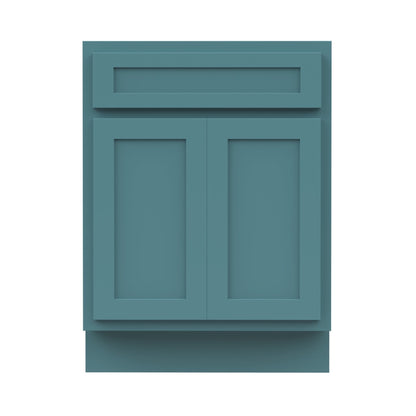 Vanity Art 24-inch Solid Wood Single Sink Bathroom Vanity Cabinet