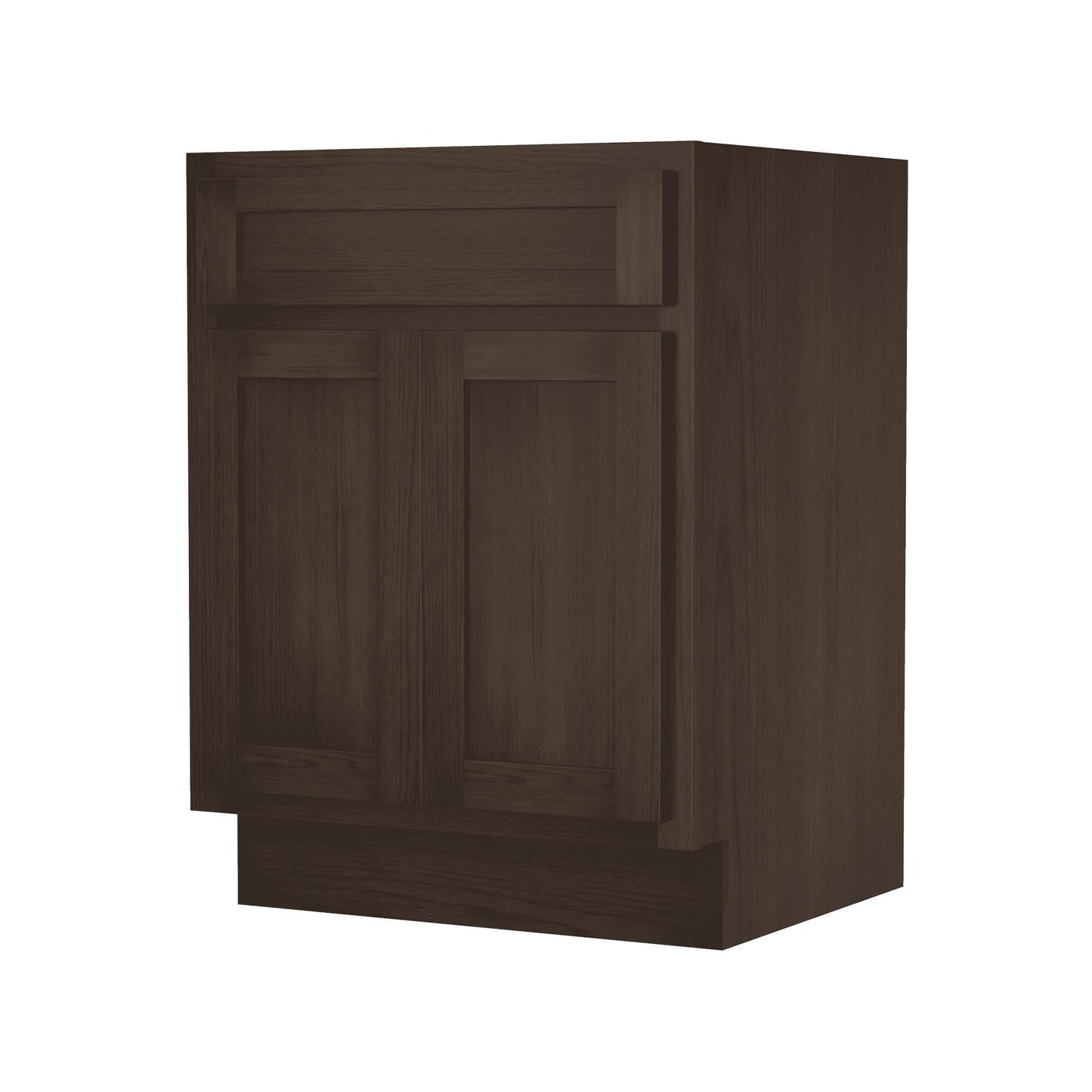 Vanity Art 24-inch Solid Wood Single Sink Bathroom Vanity Cabinet