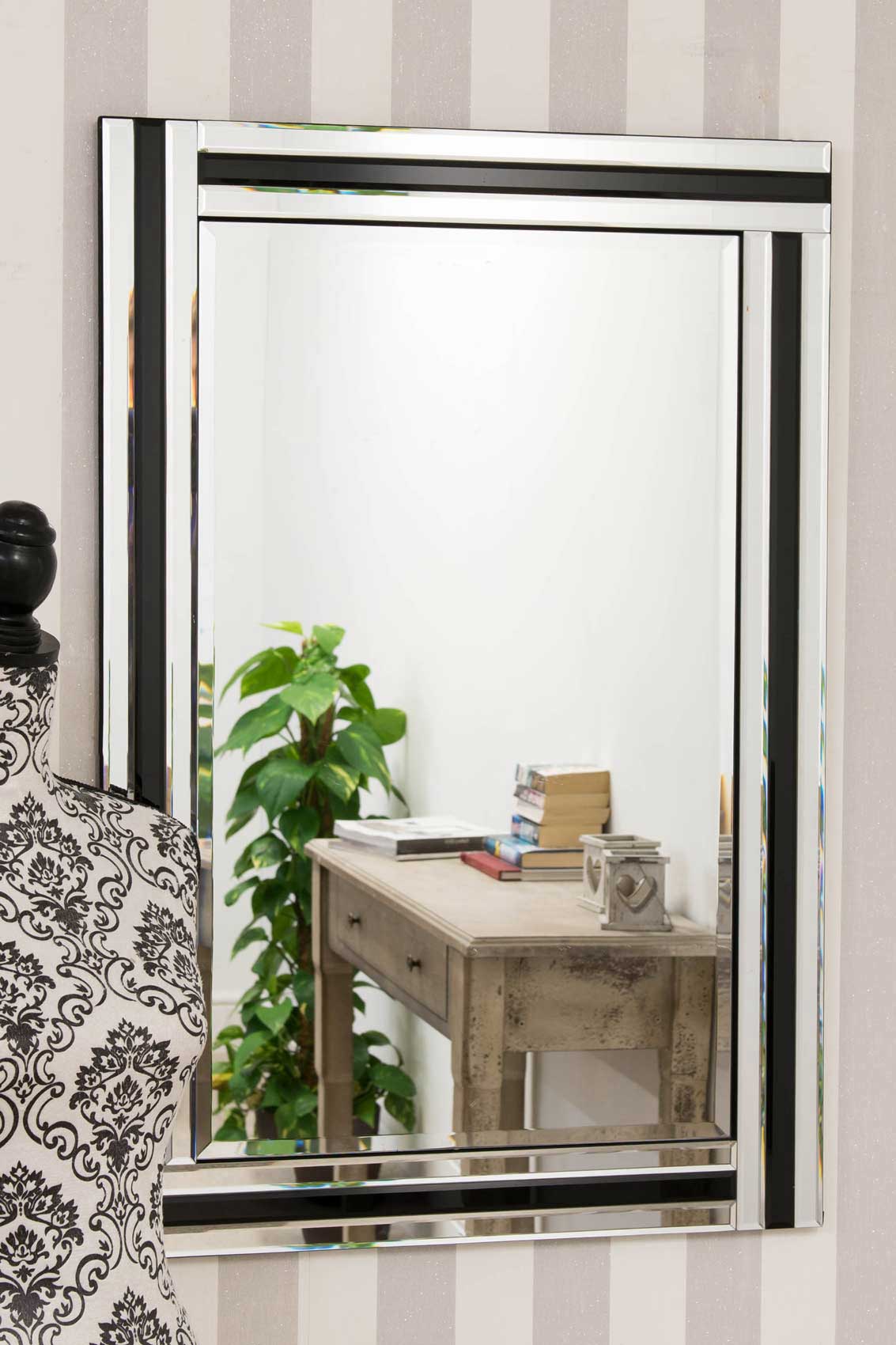 Arthur Black All Glass Mirror 90 x 60 CM