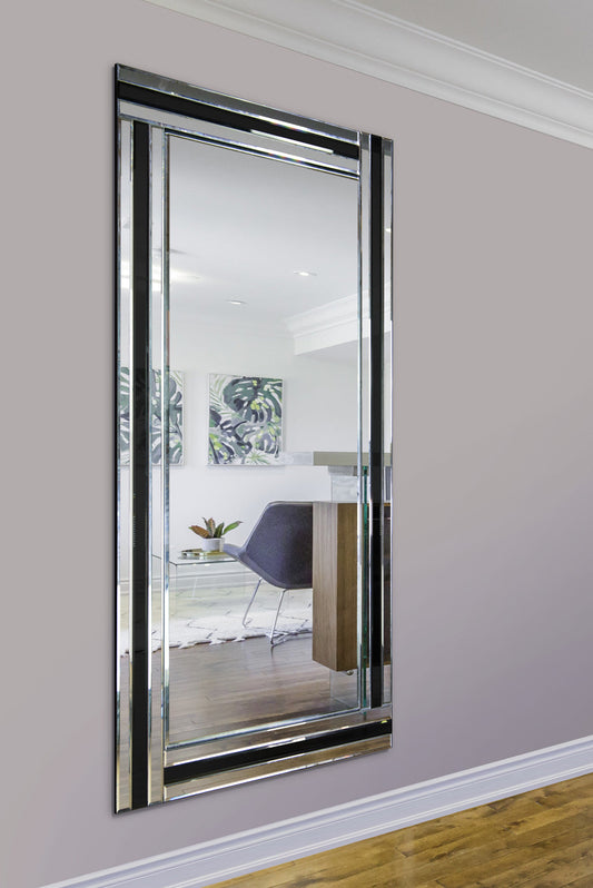 Arthur Black All Glass Full Length Mirror 174 x 85 CM