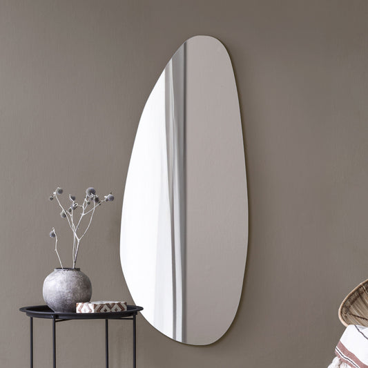 The Ruben - New Frameless Pond Leaner / Wall Mirror 47 X 20 (120CM X 50CM)