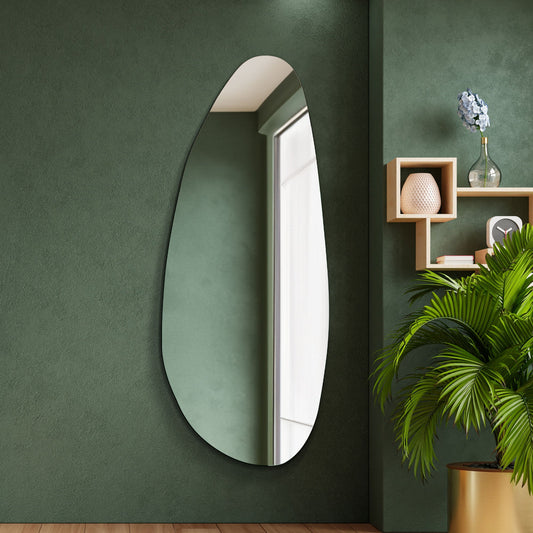 The Ruben - Frameless Pond Wall Mirror 63 X 26 (160x67CM)