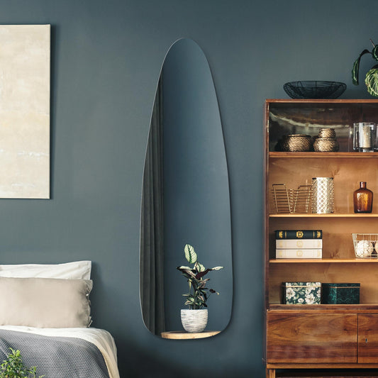 The Ruben - Frameless Pond Wall Mirror 61 X 20 (155x50CM)