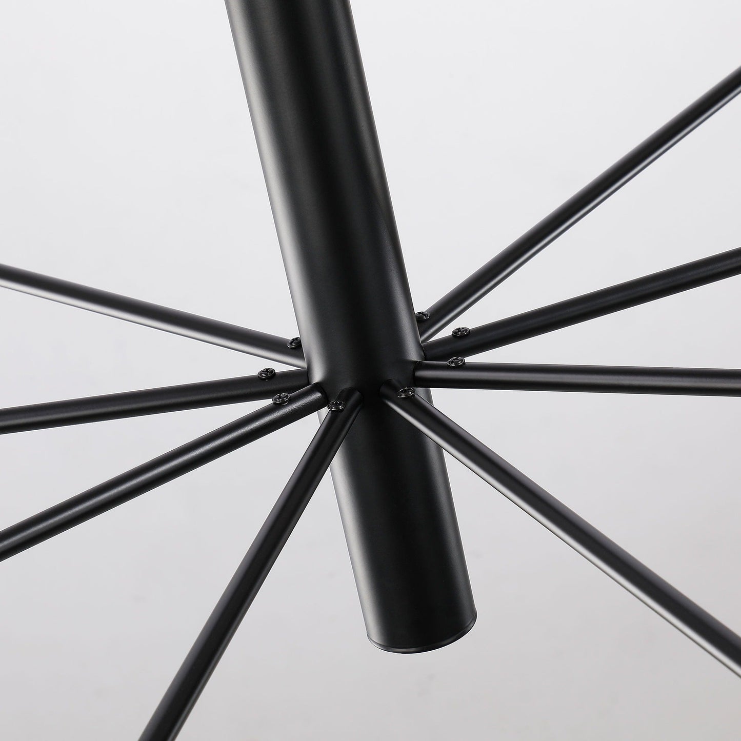 15-Light Minimalist Candlestick Chandelier, 2 Tier Ancient Design - 48