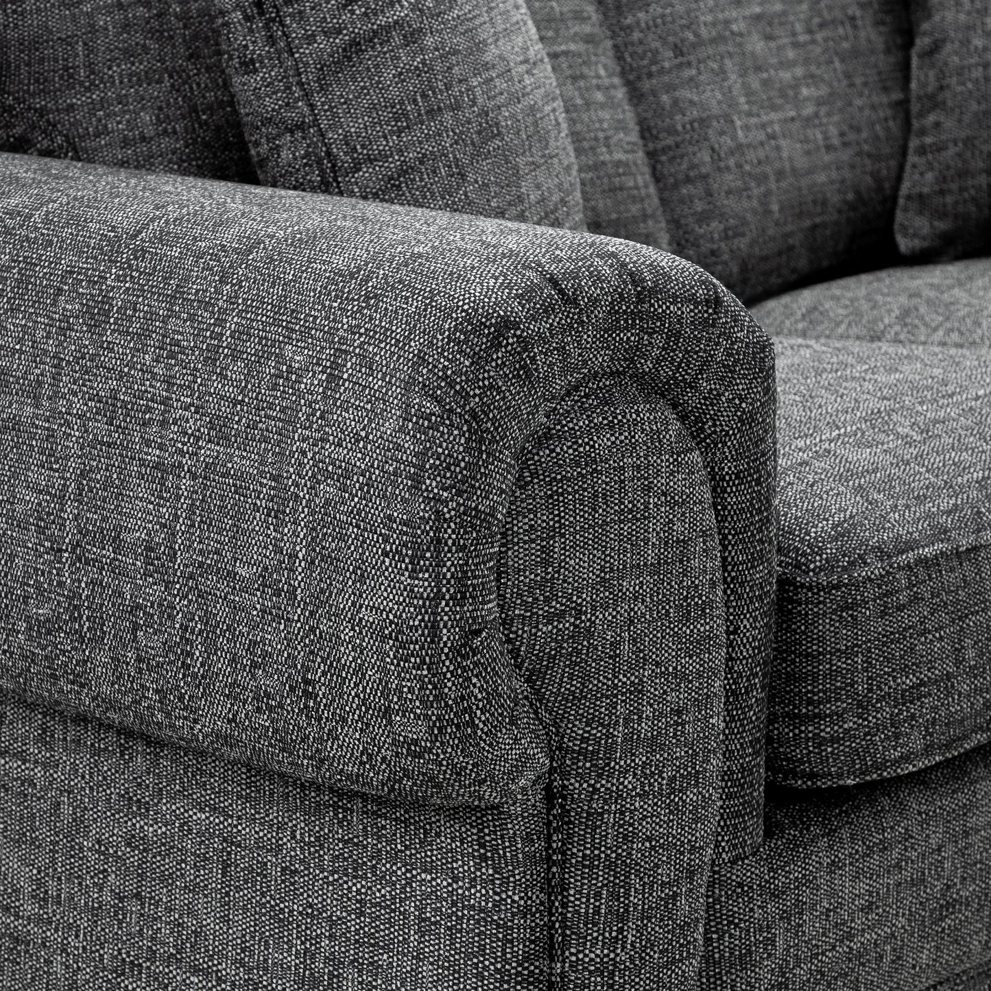 York Sofa Grey Large Corner