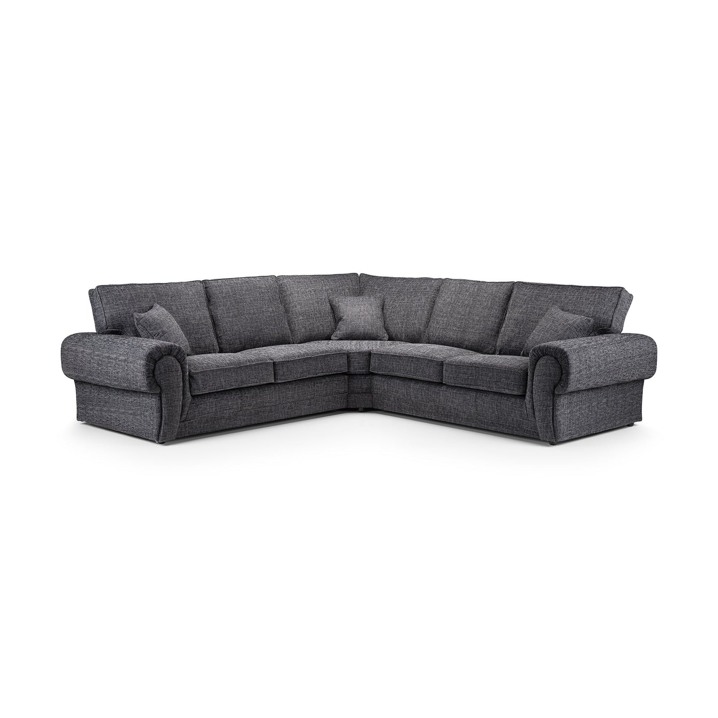 York Sofa Grey Large Corner