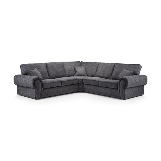 York Sofa Grey Large Corner