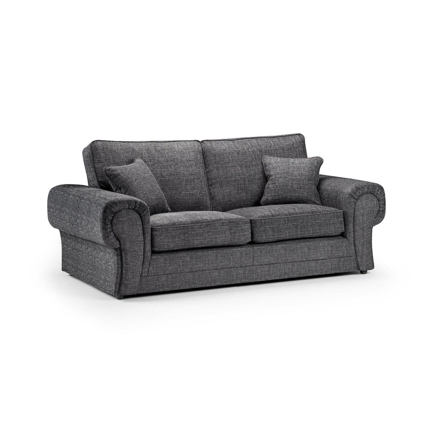 York Sofa Grey 3 Seater