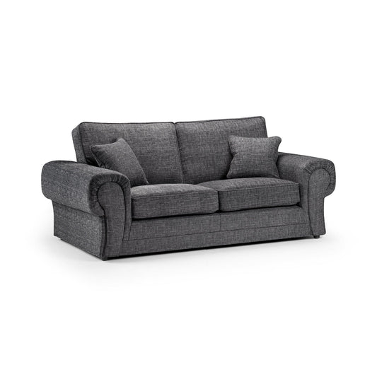 York Sofa Grey 3 Seater