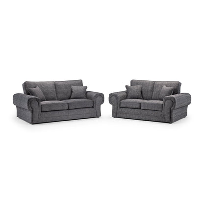 York Sofa Grey 3+2 Set