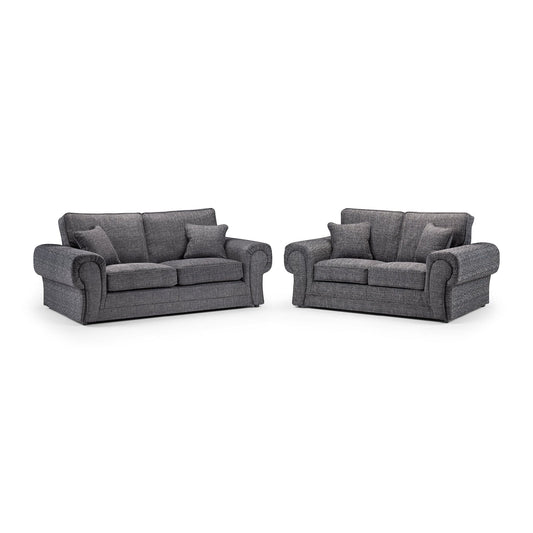 York Sofa Grey 3+2 Set