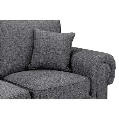 York Sofa Grey 2 Seater