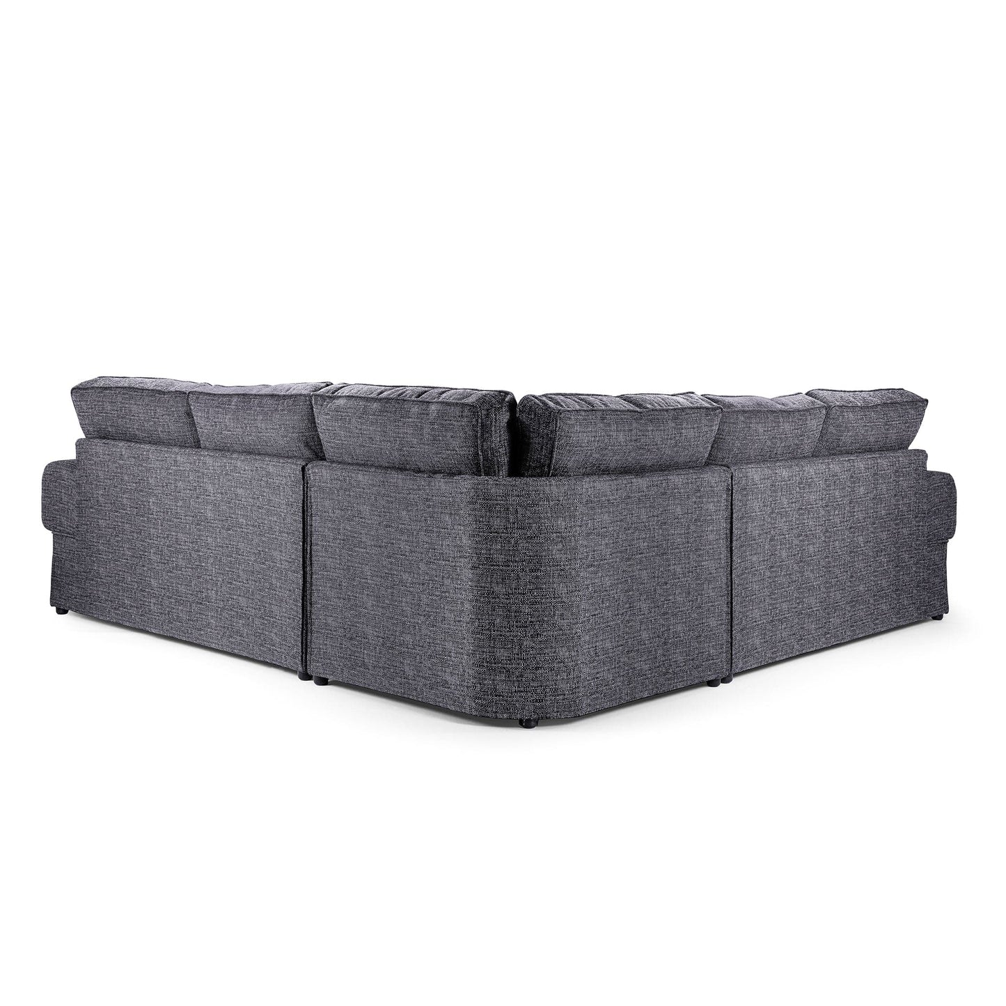 York Sofabed Grey Large Corner