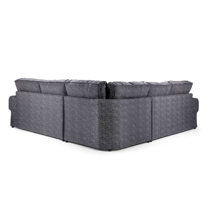 York Sofabed Grey Large Corner