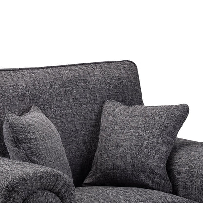 York Sofabed Grey 3 Seater