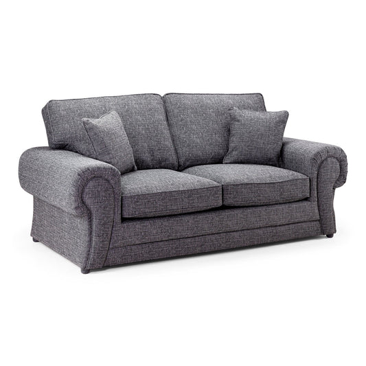 York Sofabed Grey 3 Seater