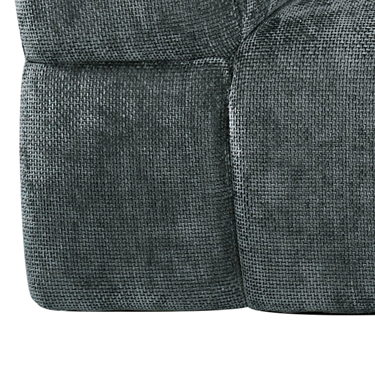 Chloe Corner Sofa with Moveable Footstool in Charcoal
