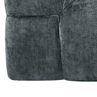 Chloe Corner Sofa with Moveable Footstool in Charcoal