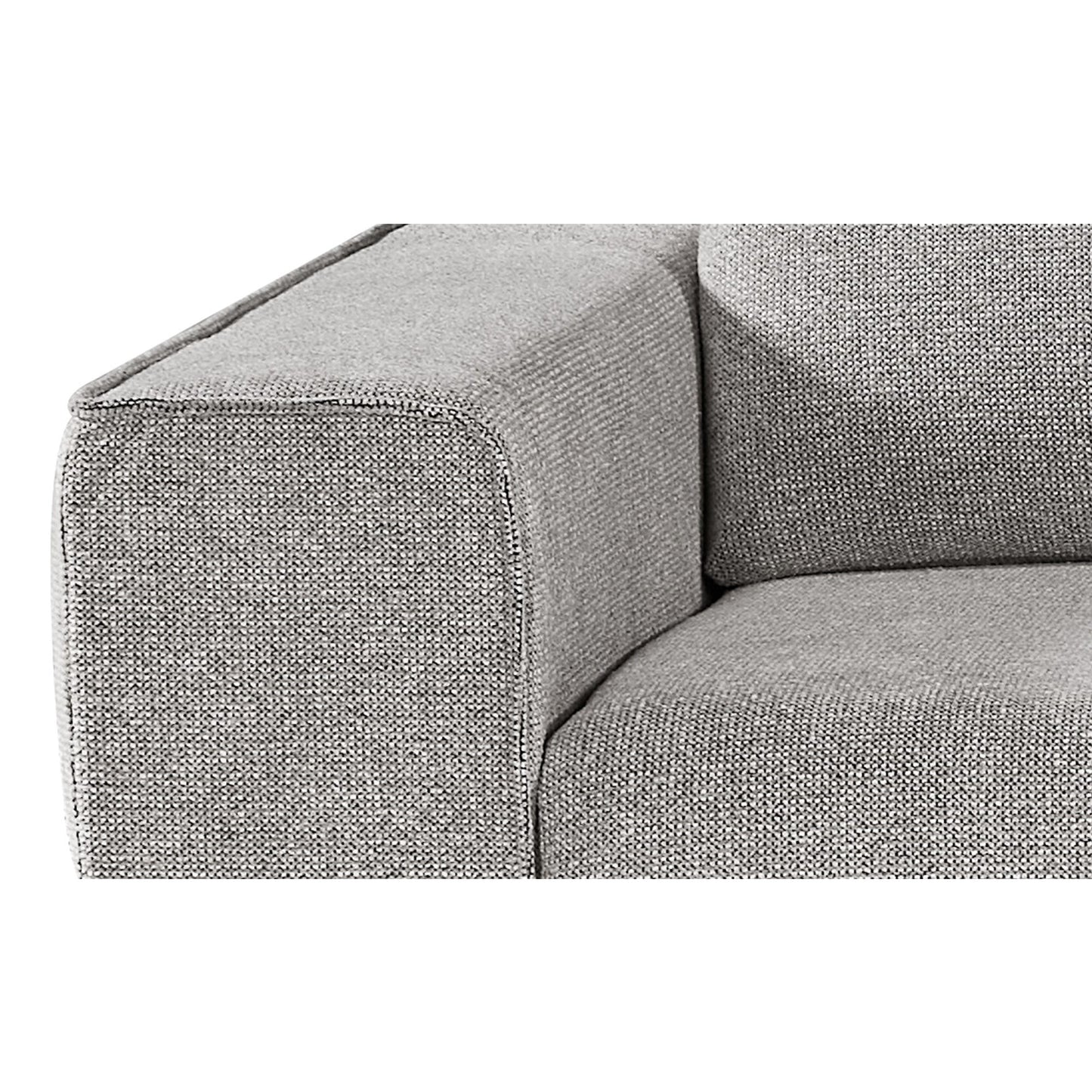 Ophelia Electric Reclining 3 Seater Sofa in Chenille Stone