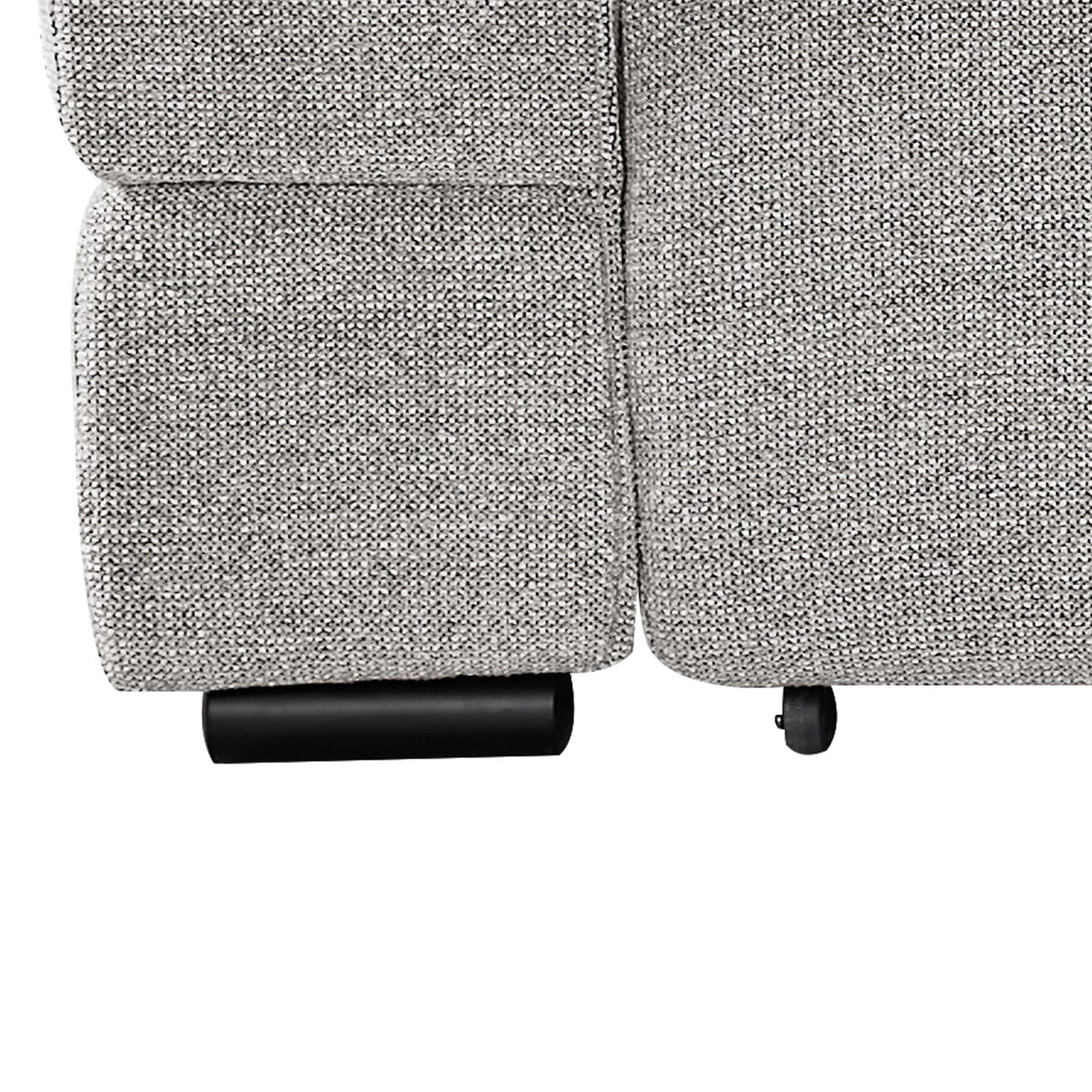Ophelia Electric Reclining 3 Seater Sofa in Chenille Stone