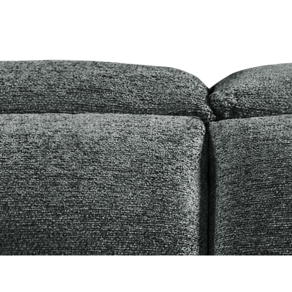 Ophelia Electric Reclining 3 Seater Sofa in Mikah Ashen