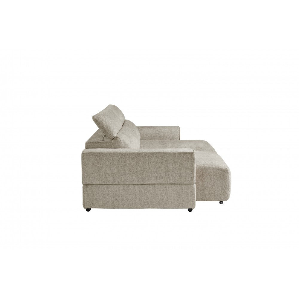 Ophelia Electric Reclining 3 Seater Sofa Bed in Mikah Wickes