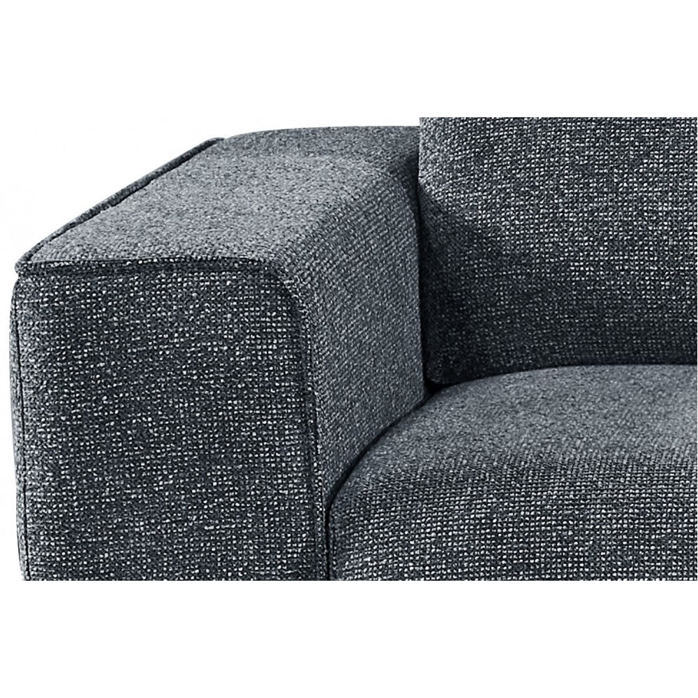 Ophelia Electric Reclining 3 Seater Sofa in Chenille Charcoal