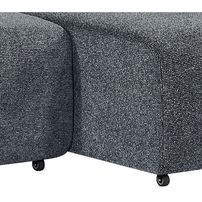 Ophelia Electric Reclining 3 Seater Sofa in Chenille Charcoal