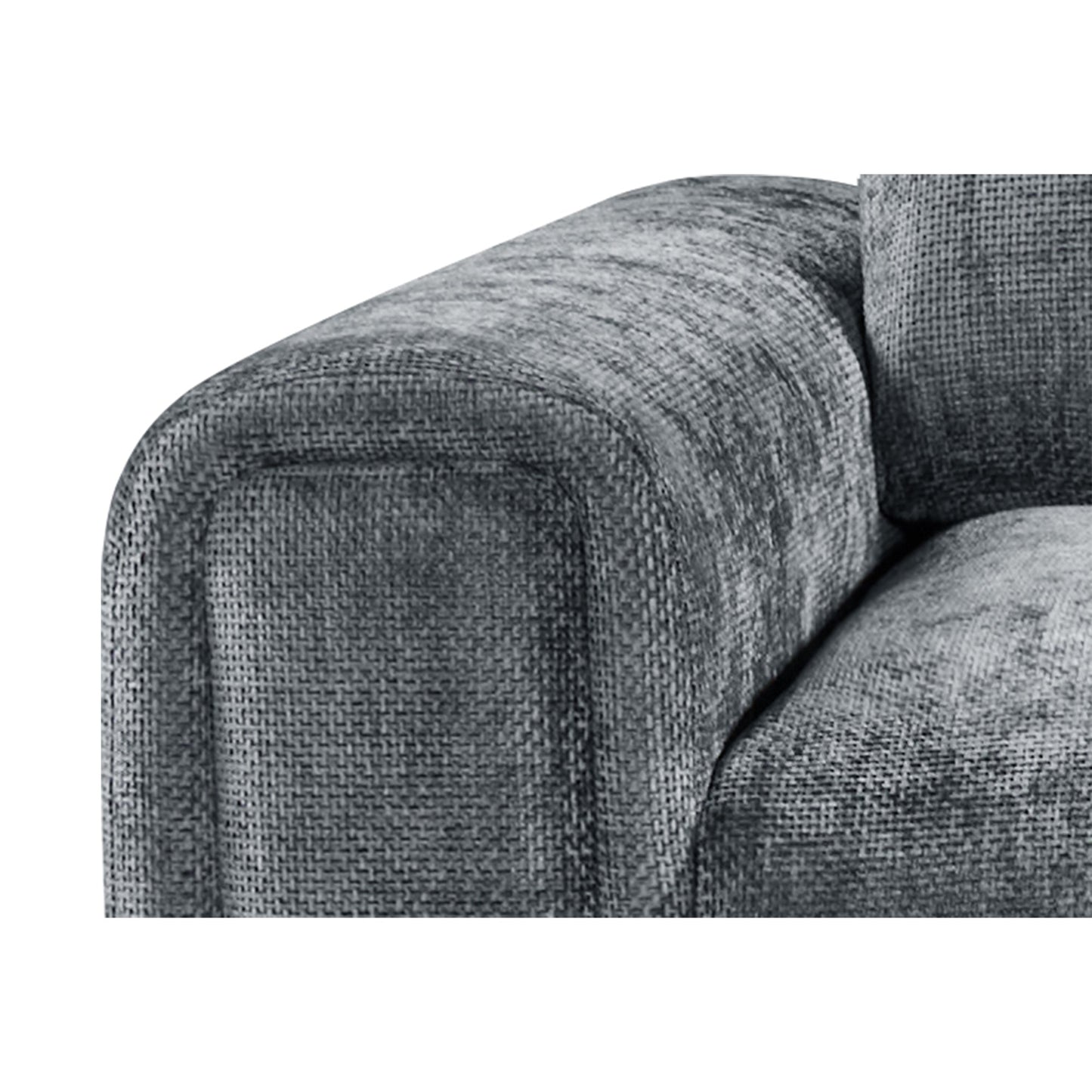 Molly Electric Reclining 3 Seater Sofa with Adjustable Headrests in Charcoal