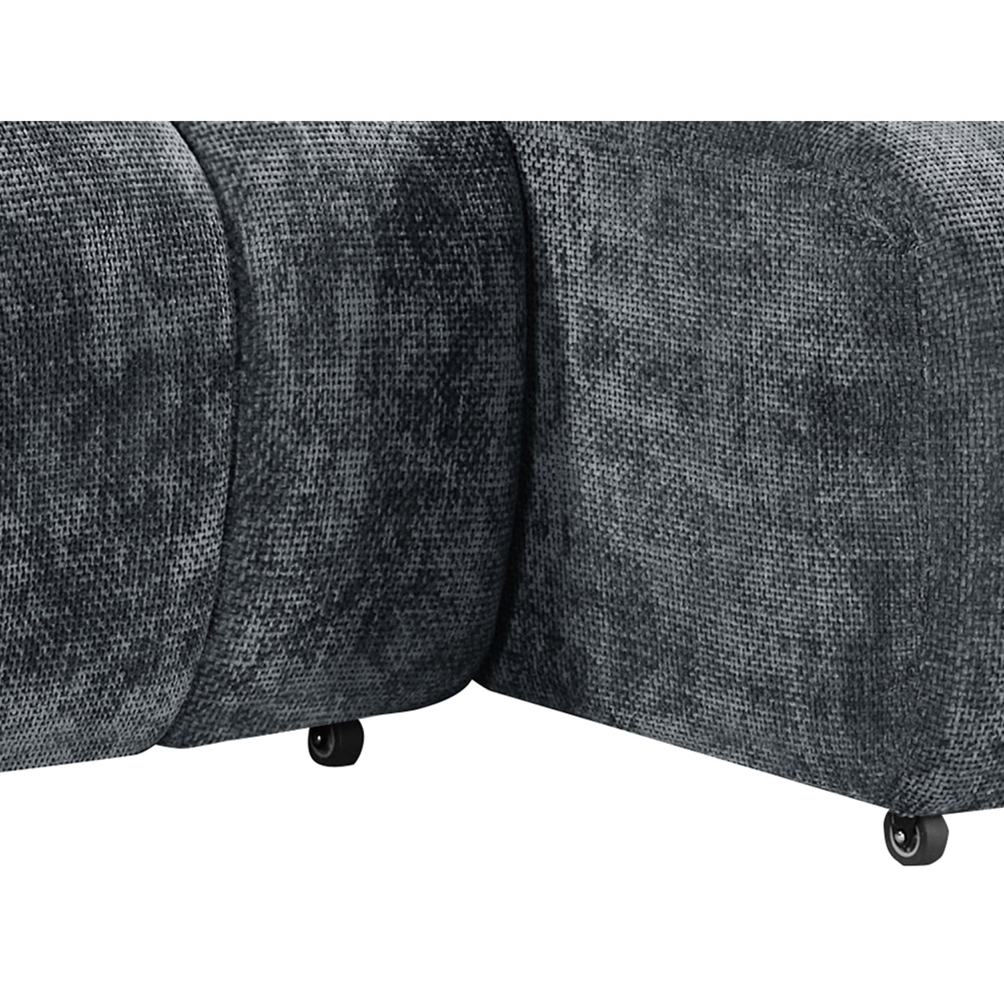 Molly Electric Reclining 3 Seater Sofa with Adjustable Headrests in Charcoal