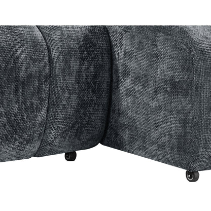 Molly Electric Reclining 3 Seater Sofa with Adjustable Headrests in Charcoal